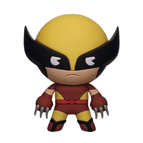 Imán Decorativo 3D Marvel X-Men Wolverine Traje Marrón miniatura 1