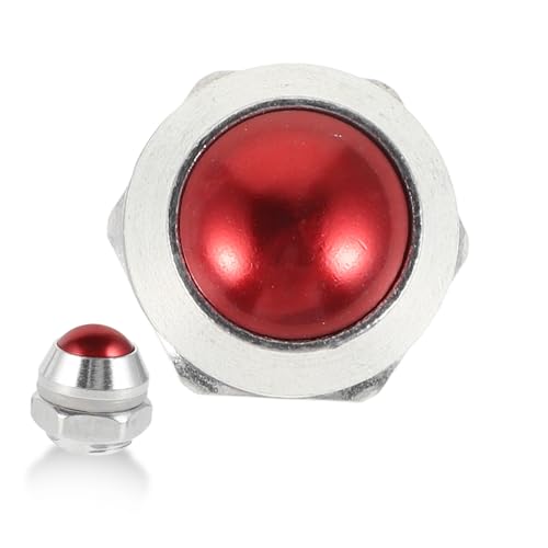 2 piezas de repuesto para olla a presión: válvula de seguridad y mango de liberación de vapor, válvula jigger de aluminio miniatura 7