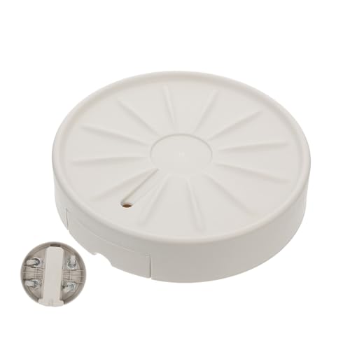 LIFKOME 移動式花鉢トレイ キャスター付き 丸型プランター受け皿 水抜き機能付き取り外し可能水受け皿 室内植物用通気性設計丈夫な花鉢台