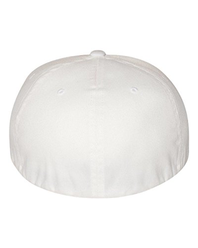 Gorra Flexfit Pro-Baseball para Hombre XX-Large Blanca miniatura 3