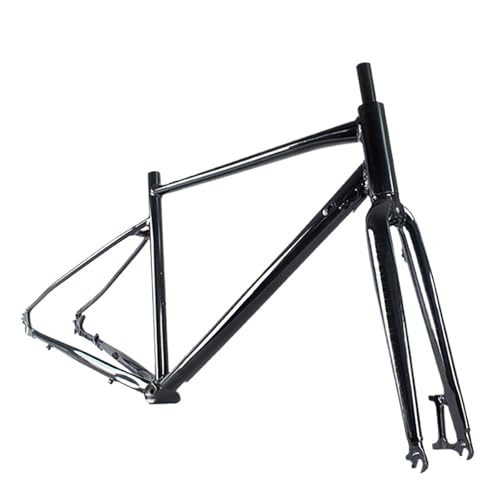 ]ԃt[ 700C A~ fBXNu[L It[hoCNt[ 700x23/25/28/35/38C V[g`[u 470mm 520mm(Black 470mm-fork)