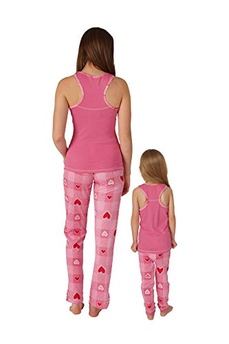 Munki Munki Women's Mommy & Me Tank and Pant 2-Piece Pajama Set2