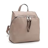 Small Fashion Leisure Anti-theft Travel Backpack Purse Women's Daypack Casual Elegant Minimalist Mini Backpack (Apricot)