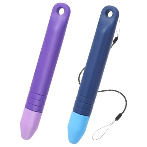 YUXIANLB Kids Stylus Pens with Anti-Rolling Tethers Cover