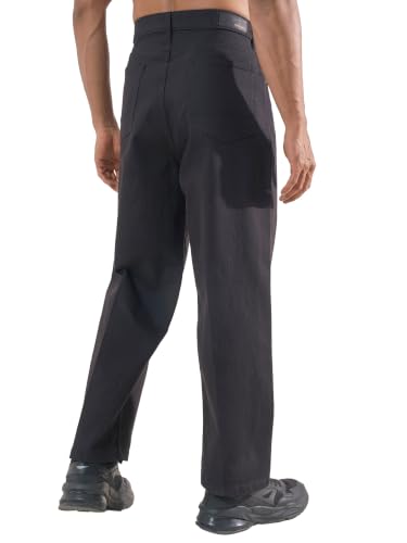 Image of Highlander Men Men's Straight Relaxed Fit Jeans | Stretchable | Everyday Comfort & Style| Jeans for Man|Premium Cotton Blend