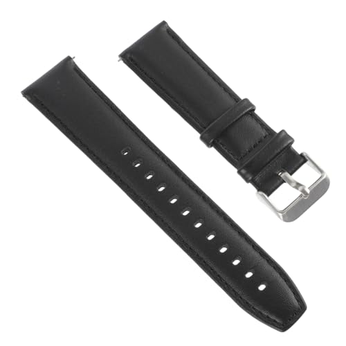 Correa de reloj de cuero para evitar alergias de pulseras de plástico
