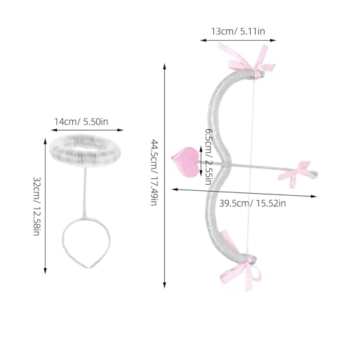Arc et flèche Cupidon avec serre-tête pour une soirée de Saint-Valentin réussie - 2