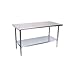 TSW2436S 36 X 24 X 34 Mid-Grade Work Table with Stainless Steel Table Top