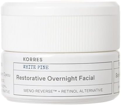 KORRES White Pine Meno-Reverse Restorative Overnight Facial, 1.35 fl. oz.