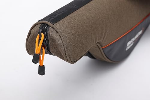 Savage Gear Twin RodTasche - Robuste Rutentransporttasche für Angler, gepolsterte Trennwand, Abnehmbarer Schultergurt, ideal für Süß- und Salzwasserruten, Fixed Spool- und Baitcaster-Ruten 140 cm