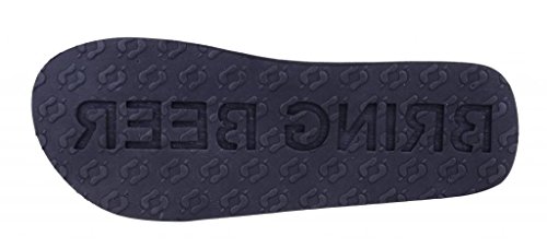 FlipSidez Mens Follow ME Bring Beer Flip Flops3