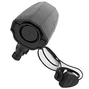 Sxhlseller Elektrische fiets hoorn, krachtige elektrische fiets hoorn, aangedreven door 2 AAA-batterijen, mountainbike claxons