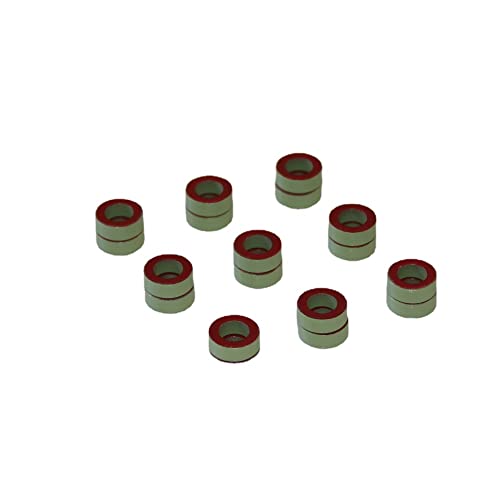 100PC T50-18 magnetic ring magnetic core iron powder core green red ring