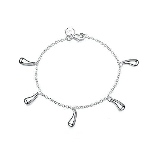 Bracelet chaîne goutte d'eau pour briller lors de vos soirées