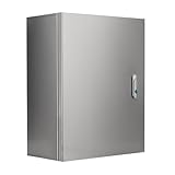 Stainless Steel Power Distribution Box with Seal, Electrical Box with Lock Cylinder, Electrical Boxes, for Indoor Outdoor Use(30x25x40CM/12x10x16IN)