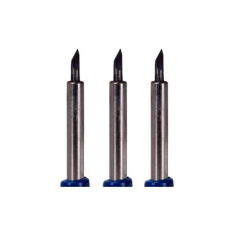 3-Pack 60 Degree Roland Type Cemented Carbide Blade Set Cover