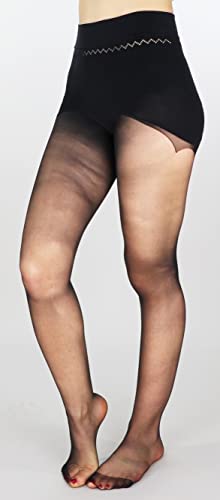 Image of Mona's Choice Super Stretchy XL 3 Denier Ultra Sheer Seamless Tall Womens & Mens Pantyhose /Mens Trouser Tights