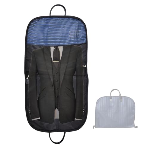 Suit Bag Portable Organizer Dustproof Protector Garment Bags for Hanging Clothes Suit Closet Storage Sealed for Storage