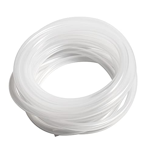 Quickun Silicone Tubing, 5/8" ID x 3/4" OD Food Grade Tubing High Temp Pure Flexible Silicone Hose Line Tube for Home Brewing, Wine Making, Beer Line, Kegerator, Aquaponics (9.84 Ft) by Quickun - Used condition - US$13.79