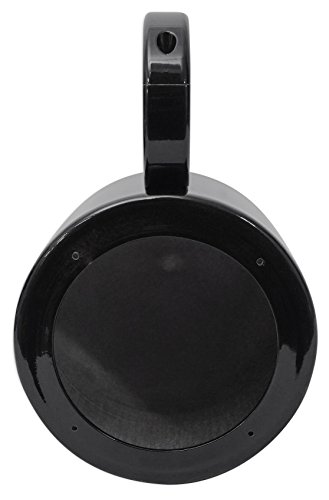 Image of Rockville MAC525B Bundle: 5.25 in Marine Wakeboard Tower Speaker Pod Enclosures Pair, MacSwivelB 360 Degree Swivel Clamp Mounts Pair, Waterproof Aluminum, Black, 2-Items