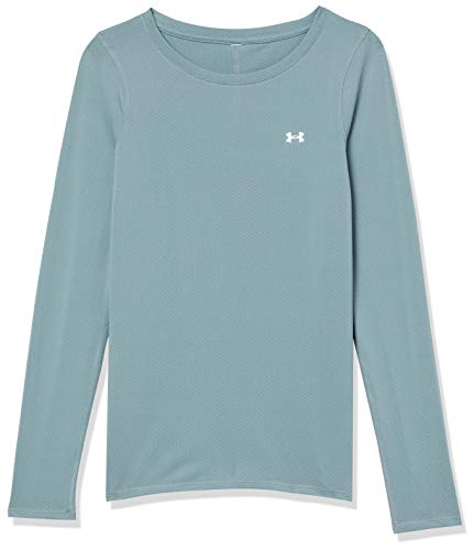 Image of Under Armour Women's Polyester Solid HG Armour Long Sleeve | 1328966-001