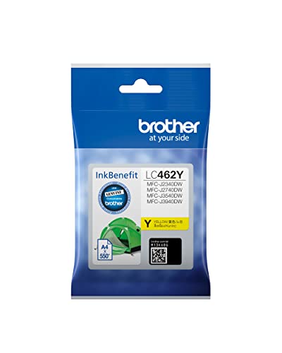 BROTHER LC462Y Jaune 550 pages