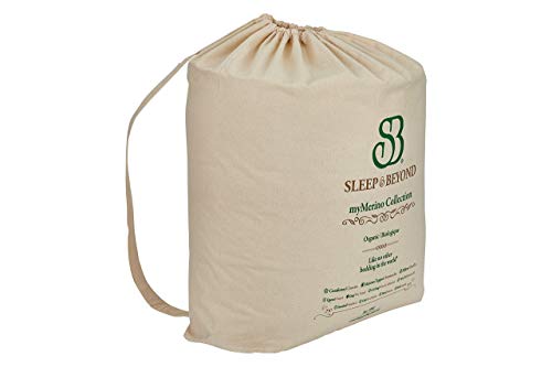 Sleep & Beyond 35 By 53-Inch Organic Merino Wool Comforter, Crib, Ivory #TOP5