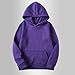 Ceboyel Womens Comfy Oversized Hoodies Trendy Y2K Pullover Tops Vintage Hooded Sweatshirt Sweater Teen Girls Cute Clothes Fall Fashion for Women 2024 Trendy Sweatshirts Purple 3X