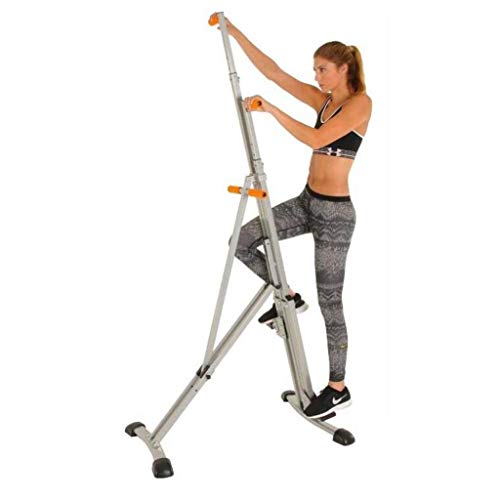Image of Folding Vertical Climber Home Gym Exercise Climbing Machine for Home Body Trainer Stepper Cardio Workout Training