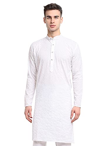 Guida alle taglie: Kurta è di 15 cm sciolto, cioè le misure del torace per kurta saranno M (38) - 44; L (40) - 46; XL (42) - 48; XXL (44) - 50 pollici rispettivamente.