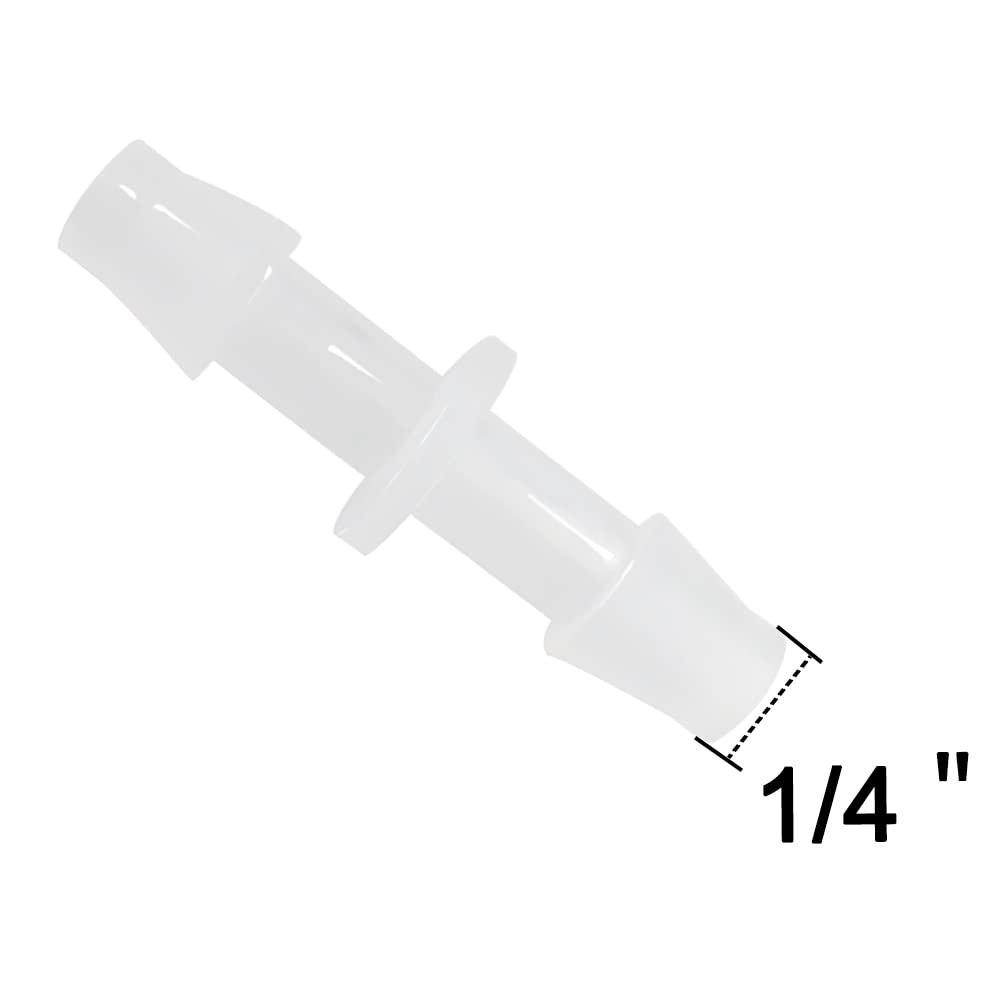 ANPTGHT Plastic Hose Barb Fitting 1/4