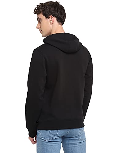 Image of Deniklo Mens Polyester Hooded Neck Sweatshirt