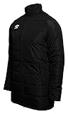 Bolsillos laterales UMBRO Padded Jacket Chaqueta Polar, Hombre, Negro, XL