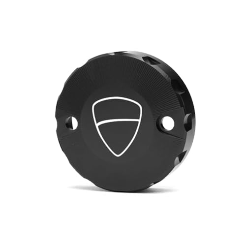 DALIDAK Passend for Ducati Hypermotard 950 Sp 1100 Monster 1200 R 1100 S Evo, vorne und hinten, Kupplung, Bremsflüssigkeitsbehälter, Abdeckung, Schutzkappe, Zubehör(Front Black)