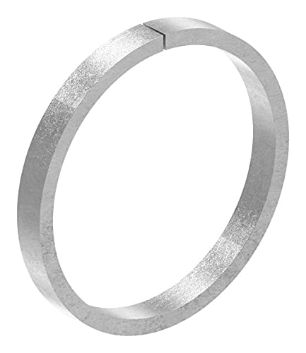 Fenau | Bague | M: 12x6 mm | Ø extérieur 110 mm | Acier, brut| Eléments de clôture/en acier pour rampes d'escalier en fer forgé/acier, grille de fenêtre Cover