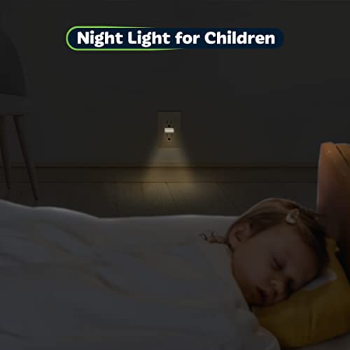 Topgreener Led Guide Light Receptacle With Automatic Daylight Sensor, Night Light Decorator Wall Outlet, 125Vac/15A Tamper-Resistant Receptacle, Tgl215Tr-Gd, Gold #TOP3