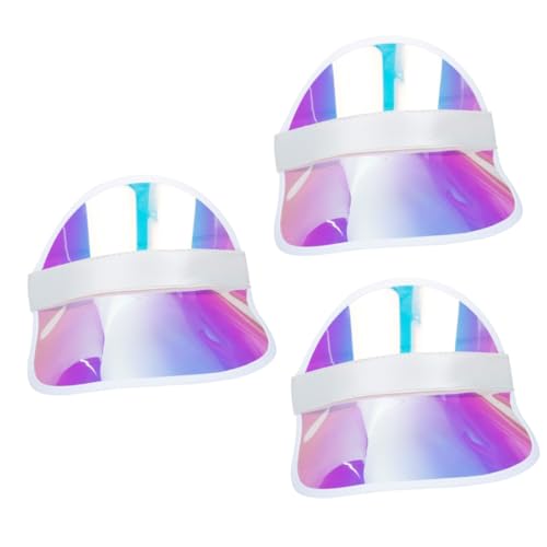 Visière pare-soleil couleur bonbon Healvian contre les coups de soleil visage enfant et maman