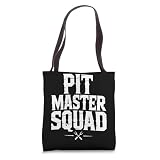 BBQ Pitmaster Barbeque Group Grill Tote Bag