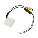 RATCHROLL Kabelbaum Rückfahrkamera Adapter für Toyota RAV4 2013-2018 für Toyota Prius Yaris Tundra Land Cruiser Camry Hilux Kluger 2014 RCA 4 Pin Backup Kamera Kabel