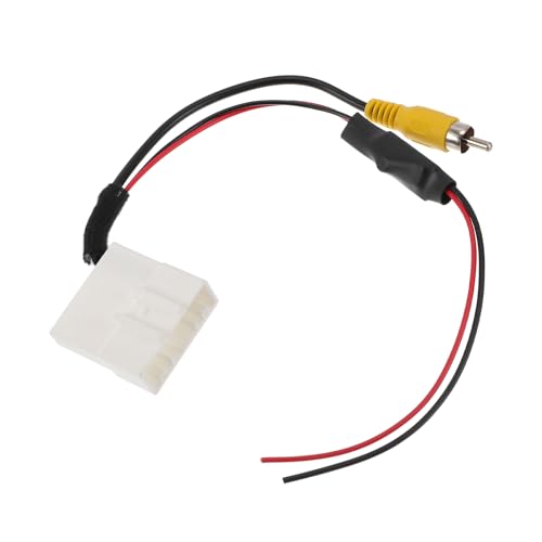 Image of Rear View Camera Adapter Wire Harness Cable for Toyota Tundra 2014 Stabilise Backup Camera Wiring Harness 1 Pcs RCA 4 Pin