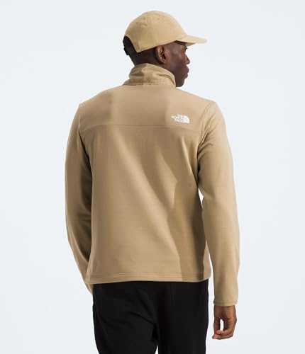 Image of THE NORTH FACE mens Cedar Trail Grid Fleece Quarter Zip Jacket | Cold Weather Top With Durable, Reinforced Bindings