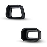 JJC 2 Types FDA-EP10 Viewfinder Eyecup Eyepiece for Sony A6300 A6100 A6000, Soft Long Design +...