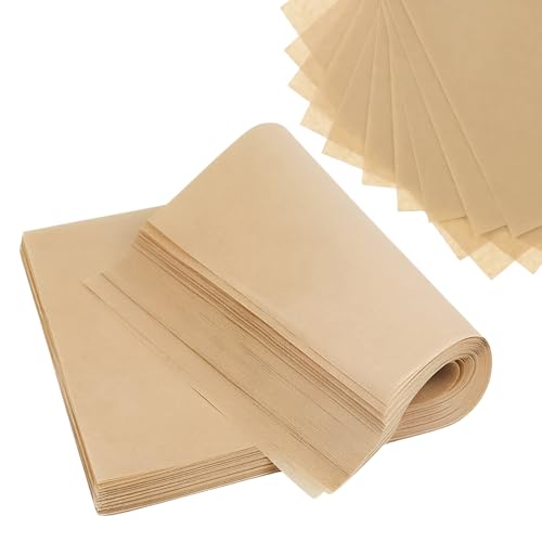 120 Pieces Parchment Paper Baking Paper - Organic Baking Pap
