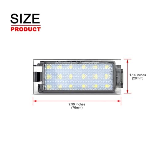 Luz matrícula LED para solventar fallos de iluminación en Megane Clio y Kadjar 2
