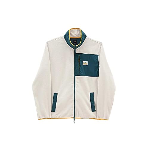 Vans 44600000000000 Fermeture Éclair intégrale pour homme, Blanc/bleu, XL