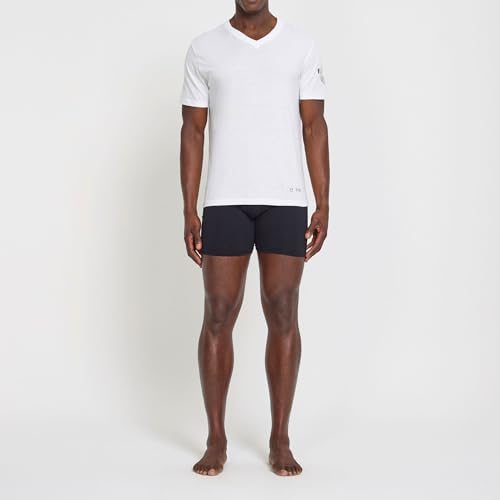 True Religion Mens Undershirts 4 Pack Mens Lightweight Mens Undershirt, 100% Cotton