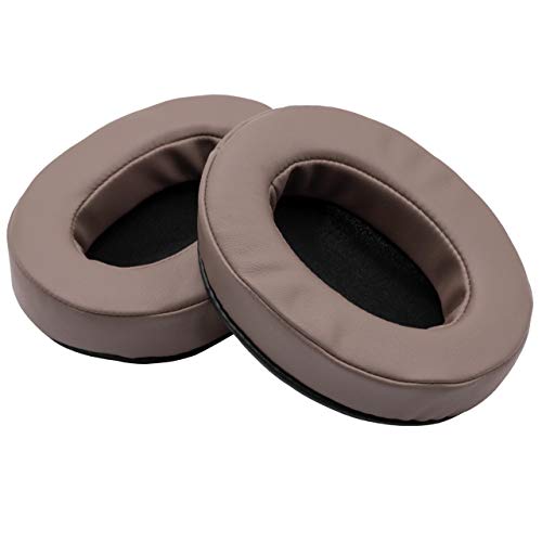Coussinets de rechange vhbw pour écouteurs Brainwavz HM5 - Mousse casque kaki