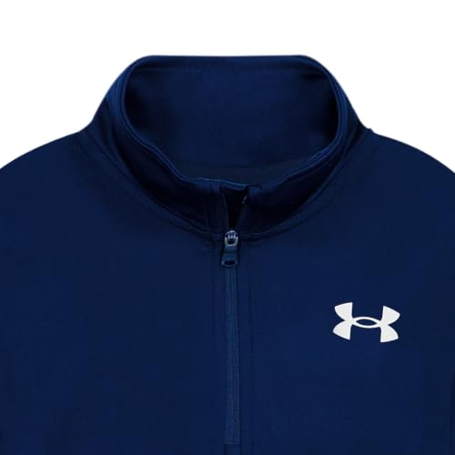 Image of Under Armour Boys' Quarter Zip Pullover Top and Pants Set, Lightweight & Relaxed Fit