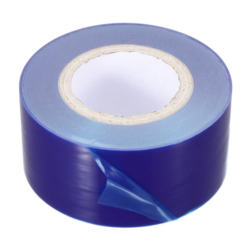 Image of PATIKIL Removable Protective Film Tape, 2.8 Inch x 656 ft PE Surface Protective Scratch Film Tape Roll for Furniture Electrical Appliances Plastic Hardware Medium Stickiness, Blue