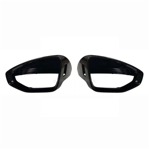 Coques de rétroviseurs Audi A6 C7 S6 RS6 2015-2020 avec Side Assist en noir